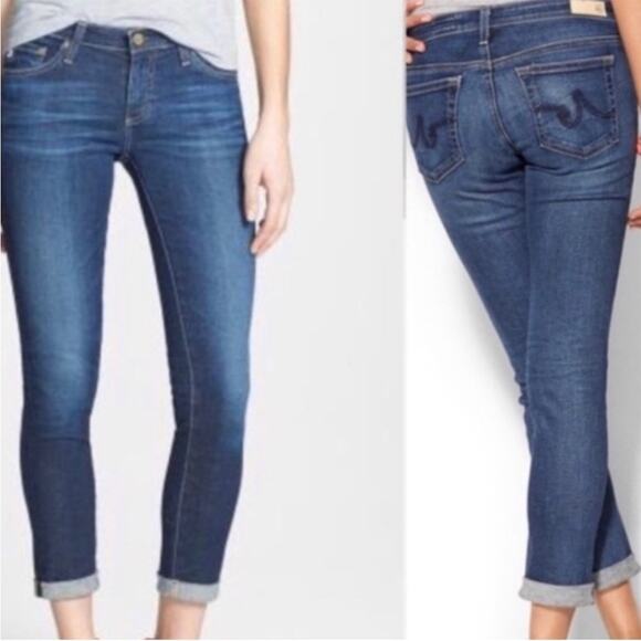 Ag Adriano Goldschmied Denim - AG the stilt roll up / cigarette roll-up size 26